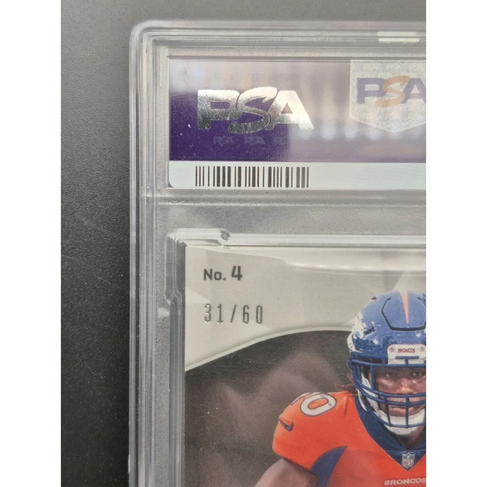 2020 Spectra Jerry Judy #4 Aspiring Patch Autographs Hyper /60 (RC) (AU)Broncos